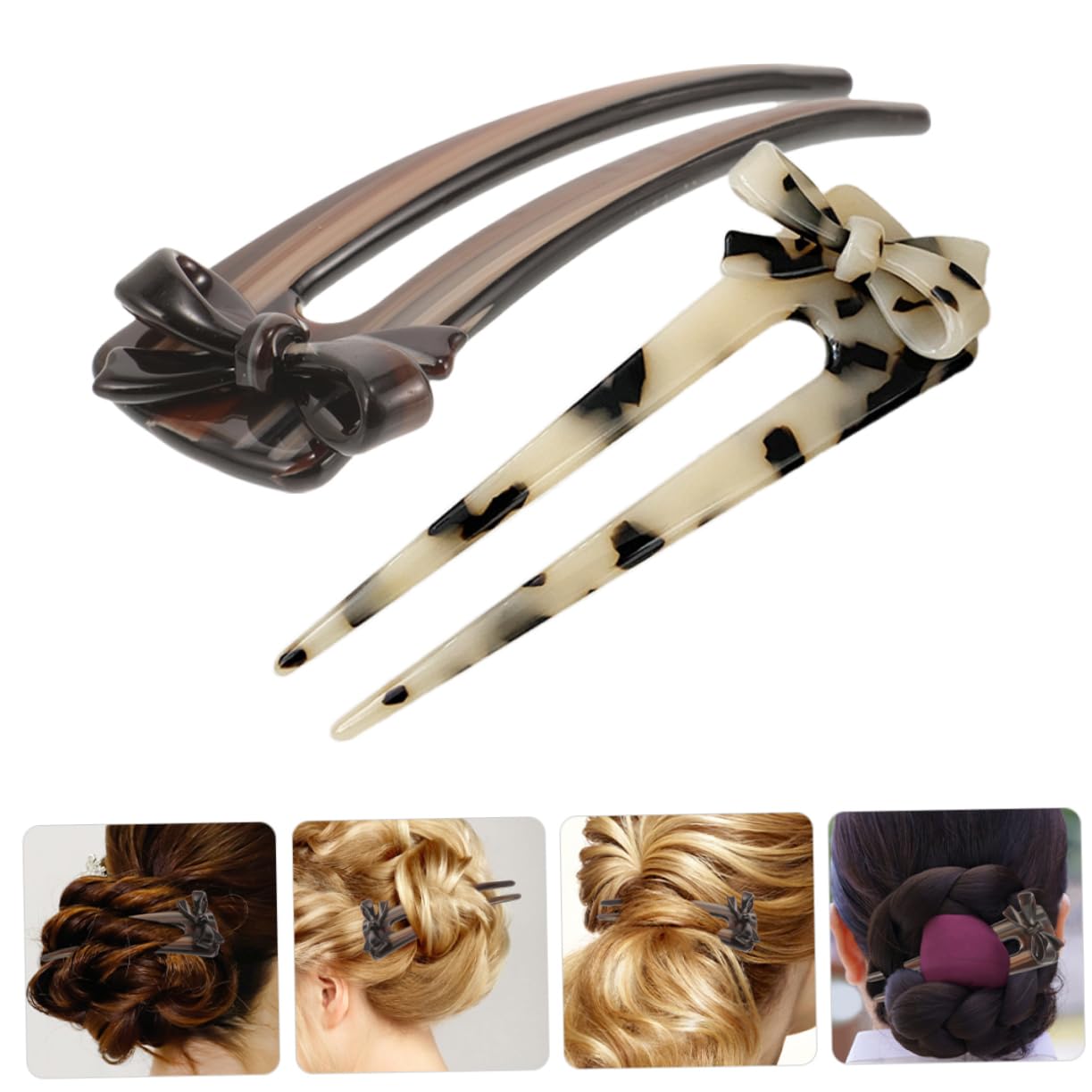 Didiseaon 10pezzi Fermagli Per Vintage Accessori Per Acconciature Per Chignon e Lunghi -shaped e Comfort