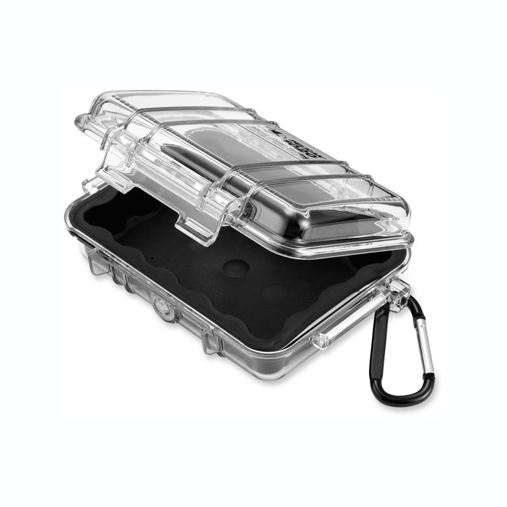 Pelican 1020 Micro Case (czarny/przezroczysty)
