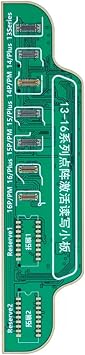 JCID 13-16PM Face ID Dot Matrix Board for Use with V1S Pro/V1SE, Compatible with iPhone 16/15/14/13 Pro Max Plus Activate the Read-Write Board, Motherboard Connector 1PCS