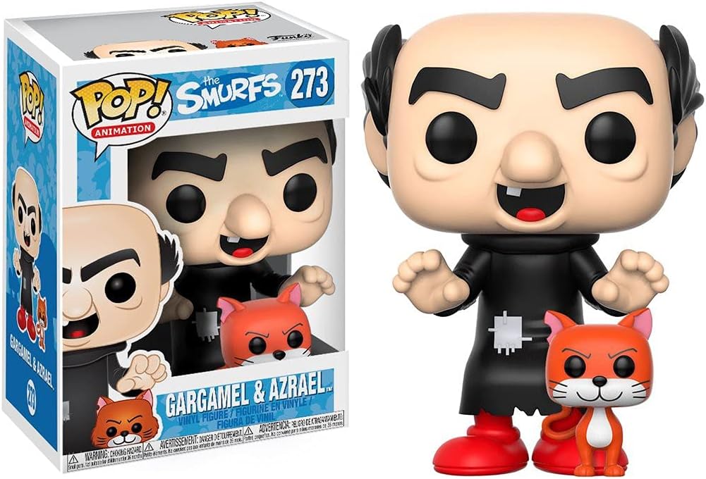 Funko Pop Animation Smurfs-Gargamel (with Azrael) Toy