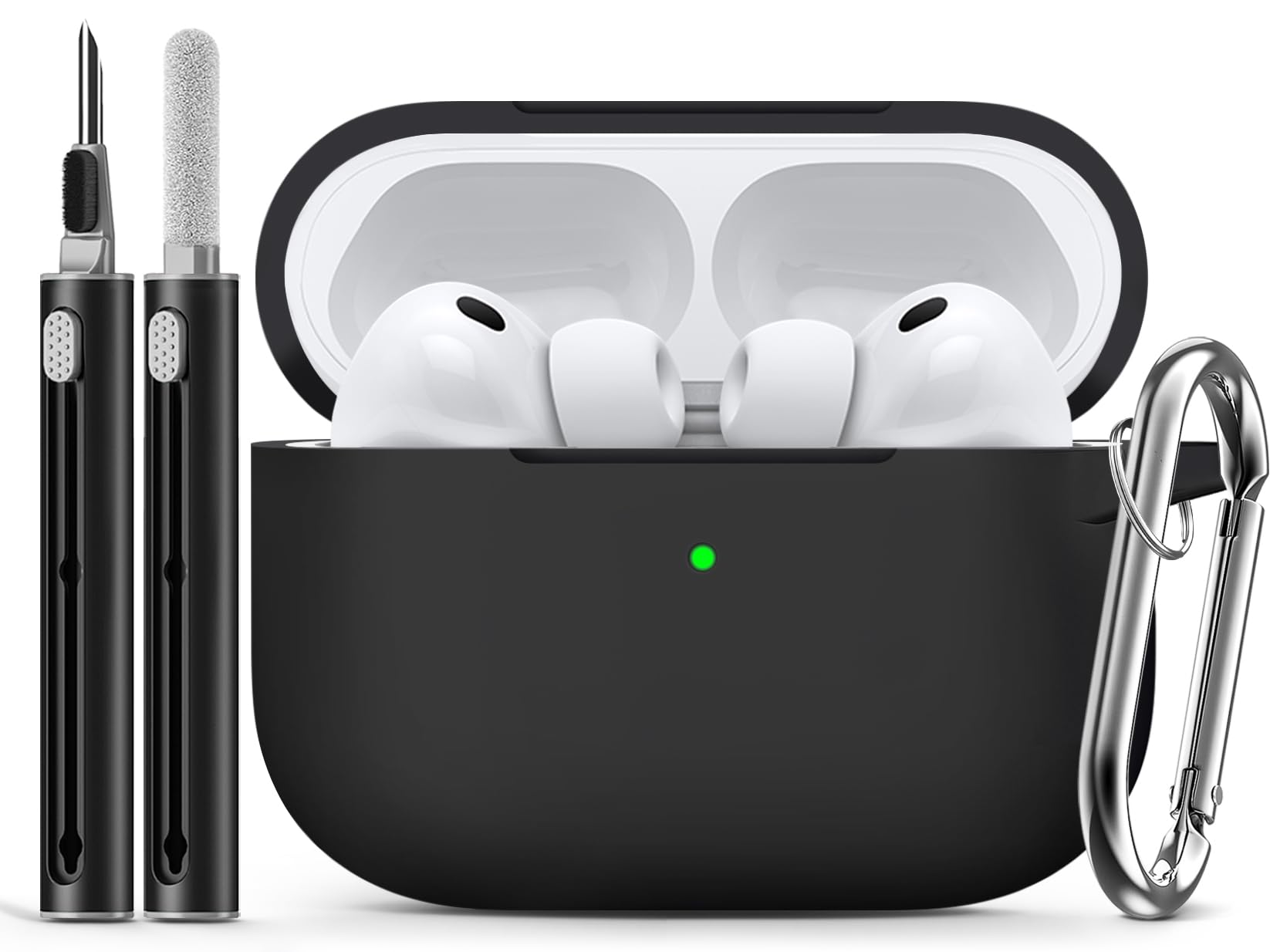 Amazon | Inesore for AirPods Pro3 ケース (2025) カラビナ