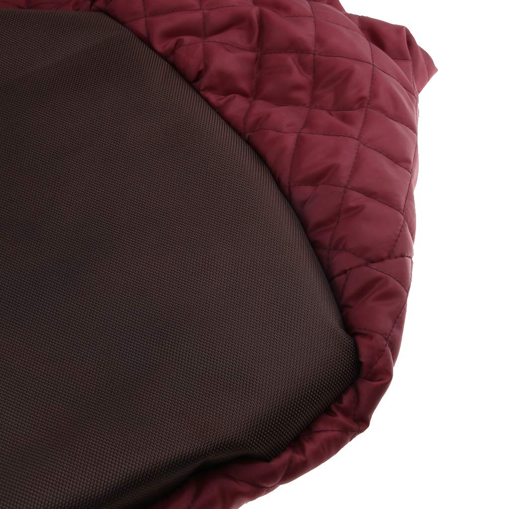 Milageto kuschelig Rollstuhlsack Rollstuhl Fußsack Warm Gefütterter Schlupfsack für Rollstuhlfahrer - 51,48 x 25,35