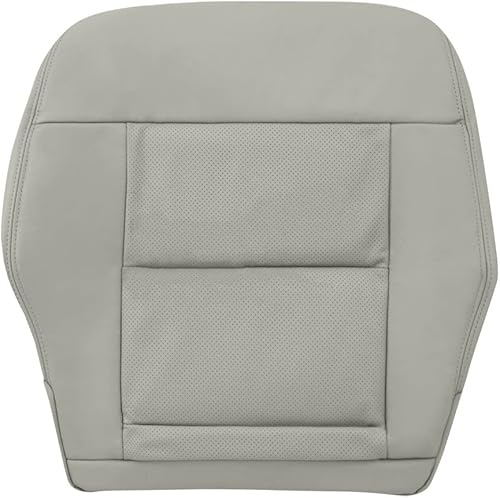 GXARTS Passanger - Funda de asiento de cuero de repuesto para parte inferior lateral, color gris, compatible con Mercedes Benz E350 E550 2010 2011