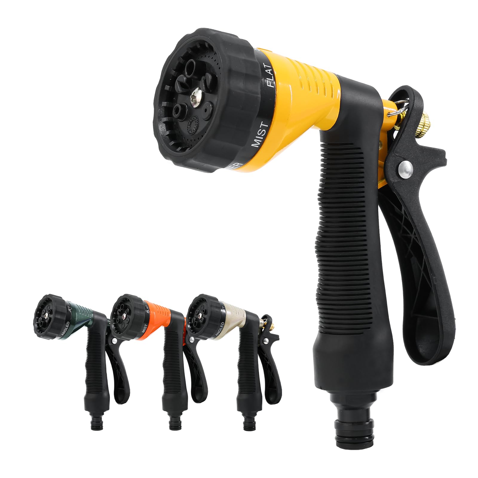 RESTMO Hose Pipe Spray Gun, Heavy Duty Metal Garden Hose Spray Gun