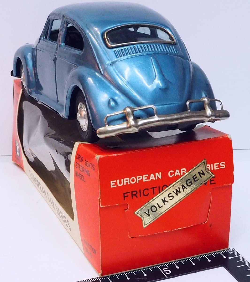 Amazon | 旧Volkswagenフォルクス ワーゲン ビートル青EUROPEAN CAR