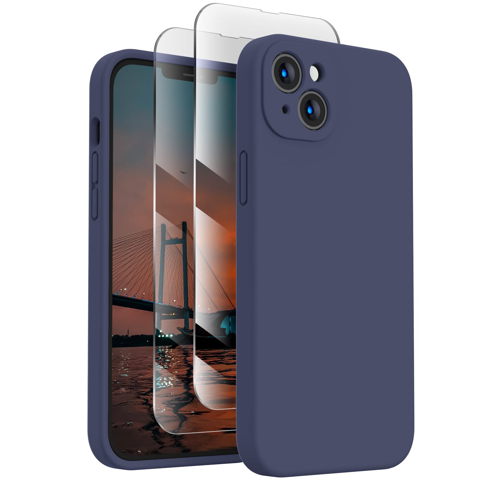 FireNova Designed for iPhone 13 Case, 6.1", Navy Blue