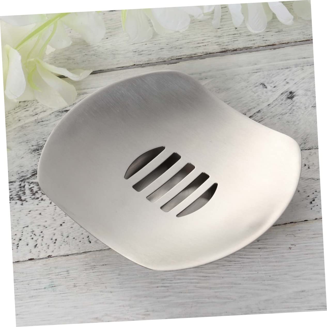 Alipis 3piezas Jabonera Inoxidable Drenaje Doble Capa para Baño y Ducha Diseño Elegante y De Limpiar