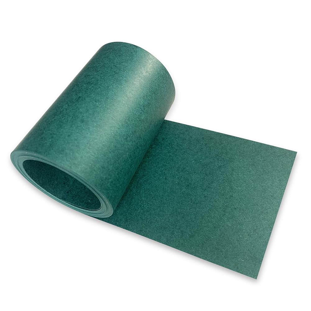 Electrical Insulating Fish Paper 80mm(3.15in) Width, 5m(16.4Ft) Length, 0.2mm Thickness, Green Insulator Gasket for Electrical Protection, Wear & Tear Resistant-image-32
