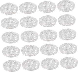 1000 Peças Botões De Roupas Botão De Pressão Kit Botão De Pressão Fixadores Botão De Plástico Botões De Pressão Costura Botão Redondo Botão Transparente Botão De Pressão De