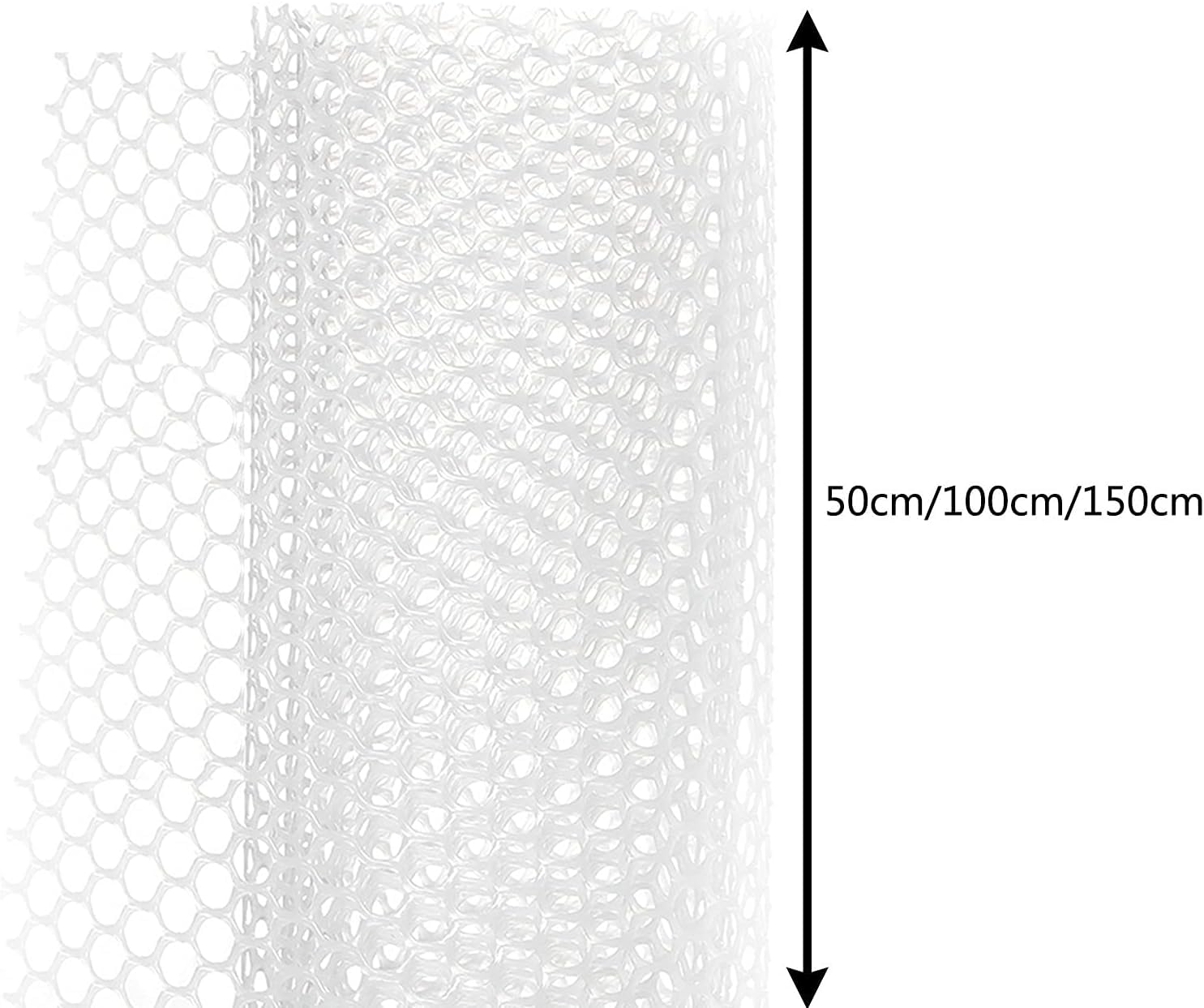 Rete di Protezione per Gatti, Rete di Protezione per Balconi, per Patio, Casa, Impedisce La Caduta di Oggetti, Protegge I Bambini, Allevamenti di Pollame da Giardino, Tagliabile, White, 50cmx900cm