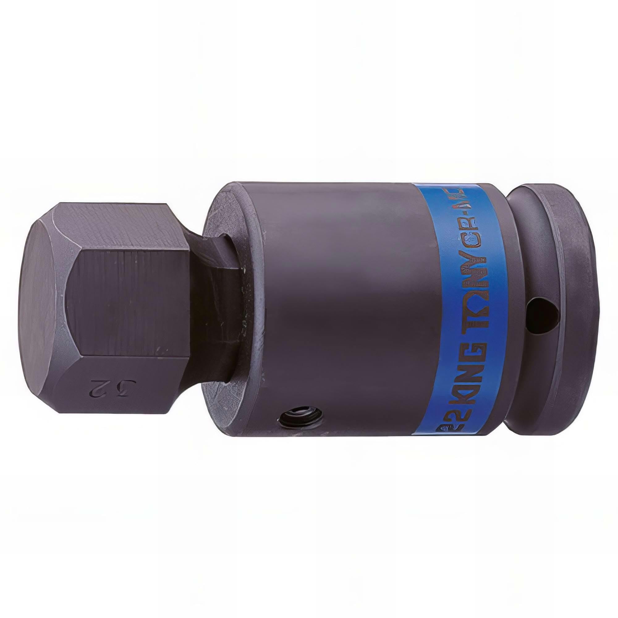 KING TONY 609524 6 Point Impact Socket, 24 x 87.5 mm, 3/4-inch, 1