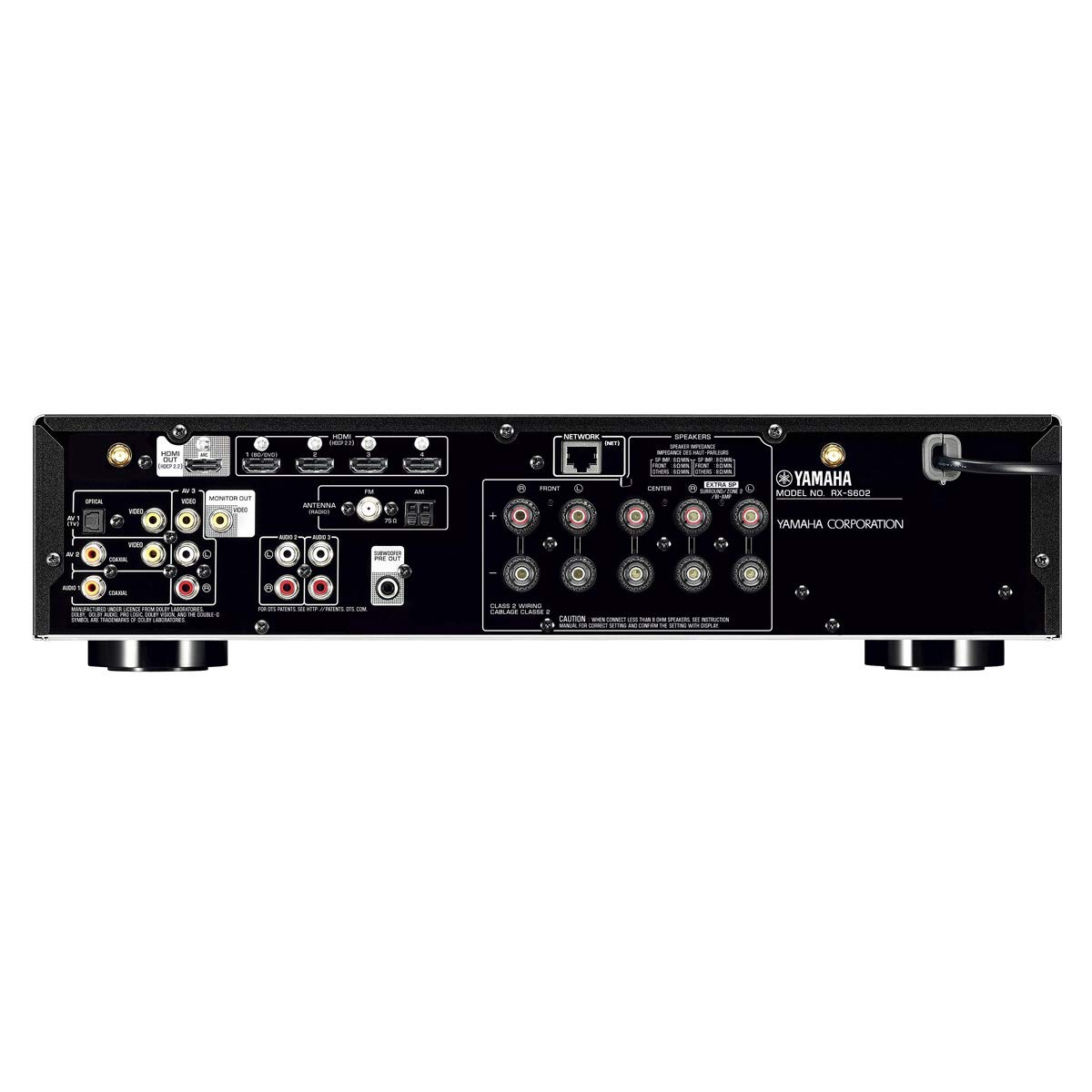 Amazon.com: Yamaha Audio RX-S602 Slim Audio & Video