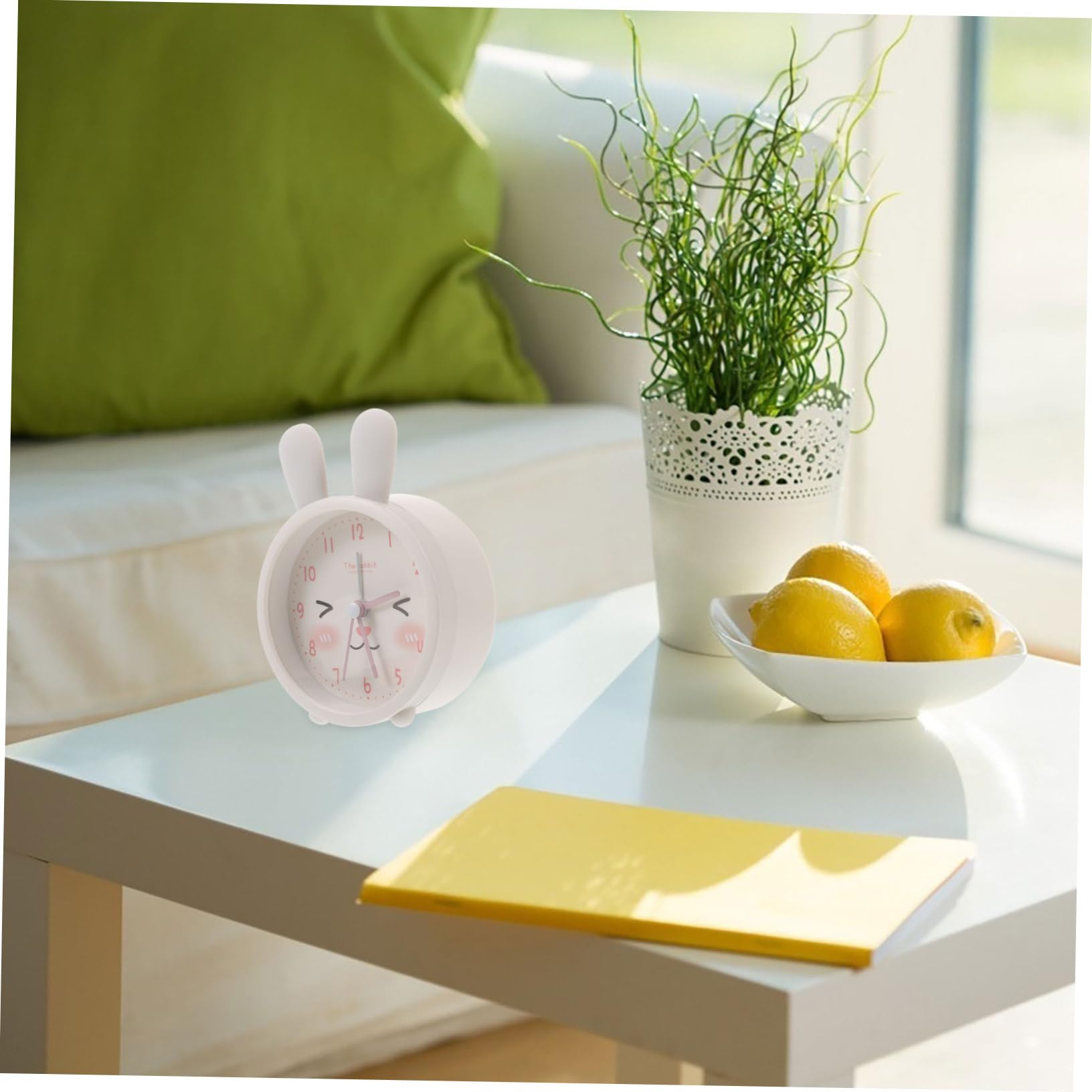 PRETYZOOM 3stücke Kawaii Kinderwecker Mit Nachtlicht Geräuschloser Alarm Clock Für Kinderzimmer Tragbar Und Dekorativ Für Schreibtisch Und Nachtisch Ohne Batterie