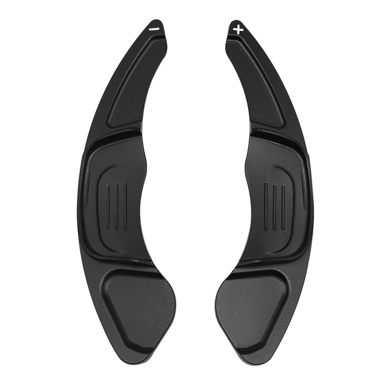 Xzcvtyw Black For Golf Polo Gti R Rline Mk7 Mk7.5 Car Steering Wheel Shift Paddle Extension Trim Paddles Shifters(Black)