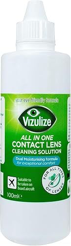 Vizulize All In One para lentes de contacto Solución Travel Pack 100ml Por Vizulize