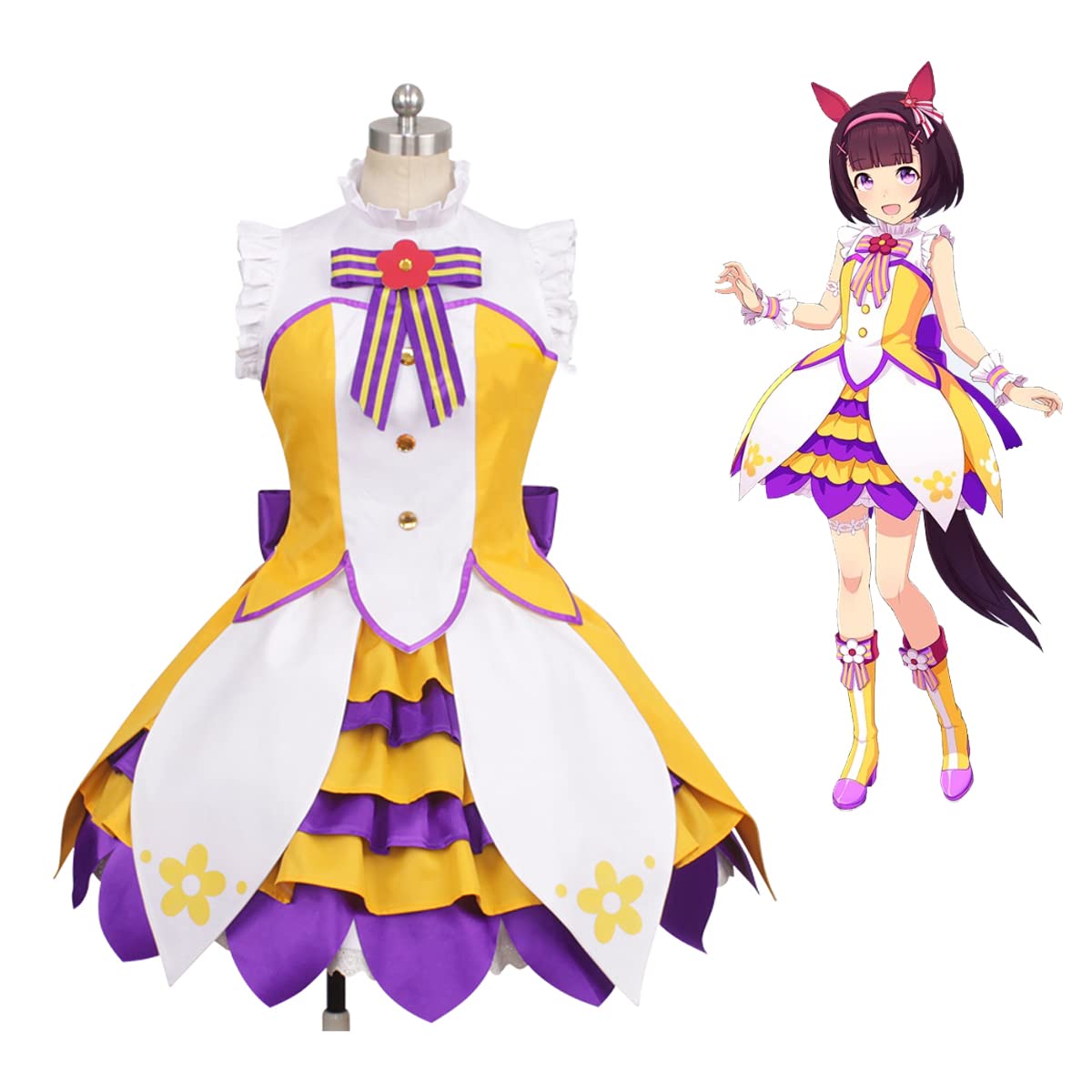 Amazon.co.jp: コスプレ ウマ娘 周辺の コスプレ衣装 ニシノ