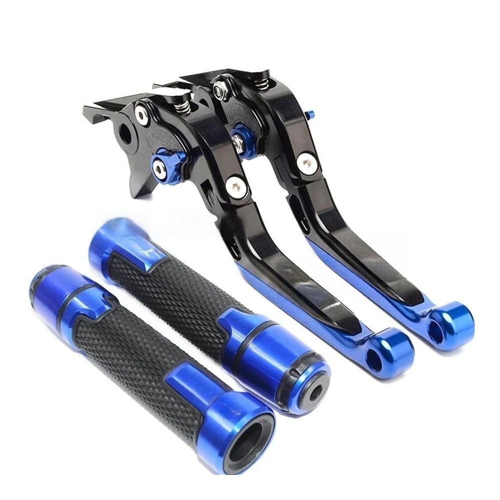 Mlioju Q Motorcycle Clutch Lever Motorcycle Folding Extendable Moto Adjustable Clutch Brake Levers Handbar End Grips For B&Ajaj For Pulsar 200 Ns/200 Rs/200 A