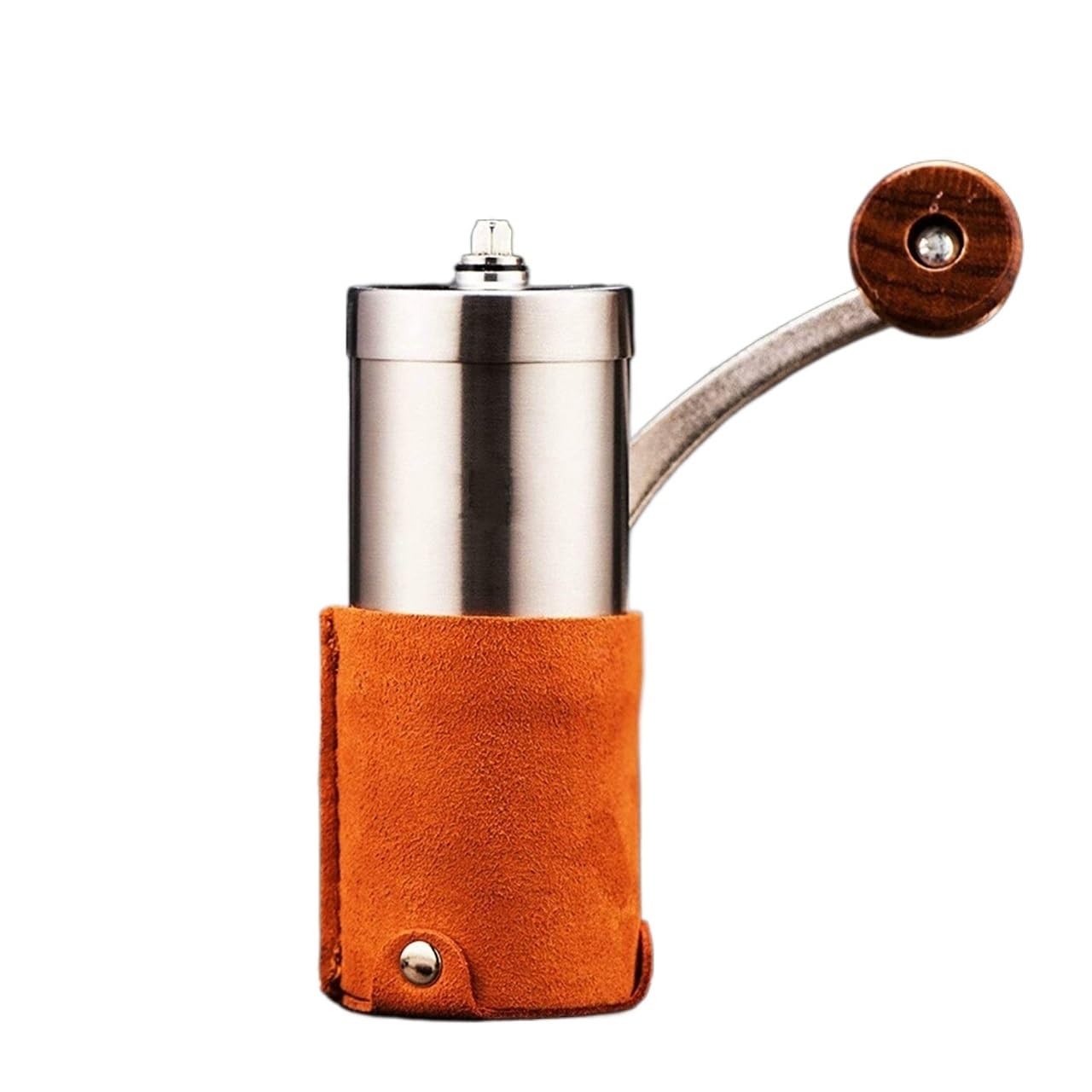 Molinillo de Café Molino de Café Molinillo De Café Manual, Molinillo De Café Portátil Con Manivela, Mini Molinillo Negro, Molinillo De Café Individual Molinillo Cafe Molinillos de Café ( Color : Oranj