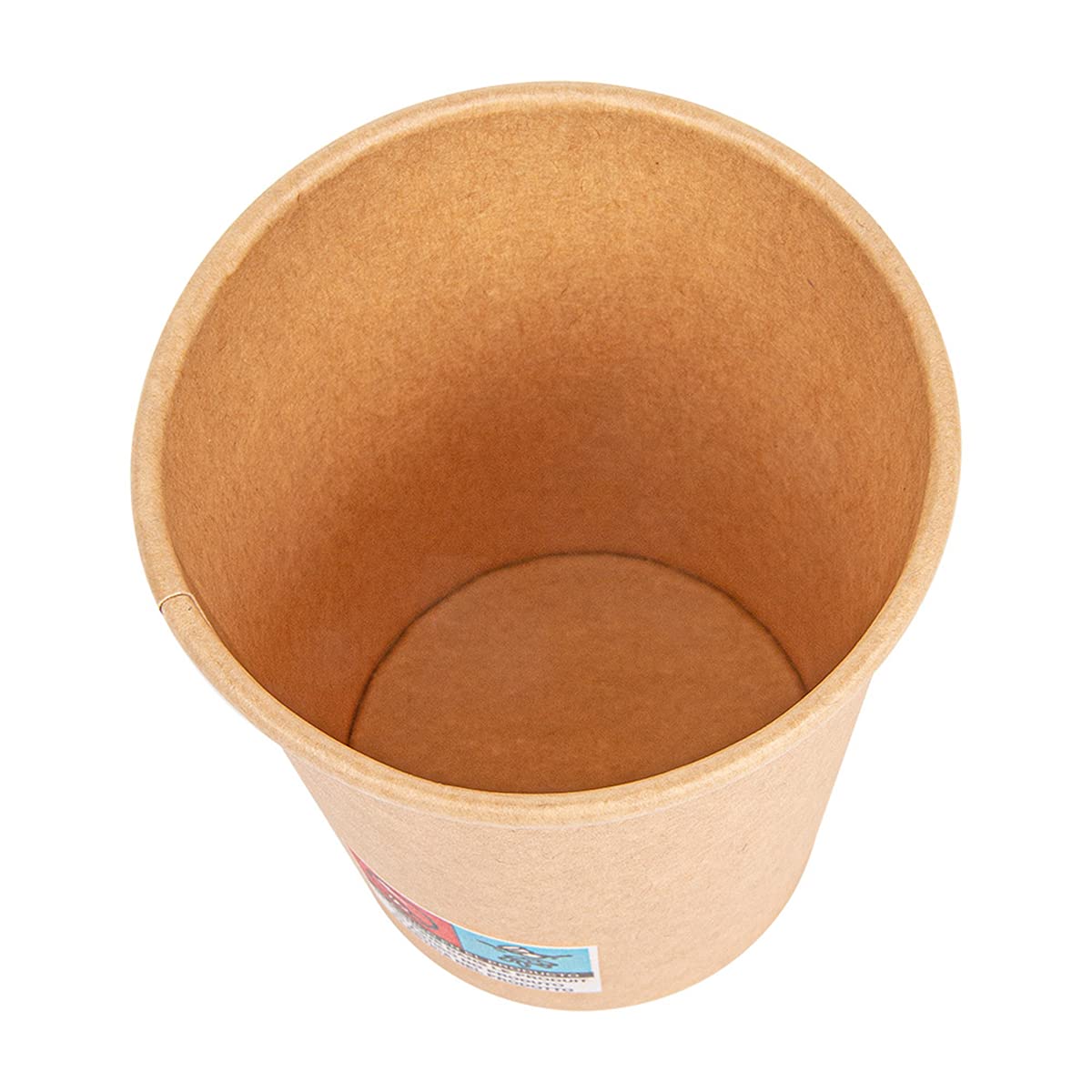 Vasos Bebidas Calientes 240 Ml 1 Pared 280 Pe G/M2 8/5,6X9,2 Cm Marrón Cartoncillo 50 Unidades