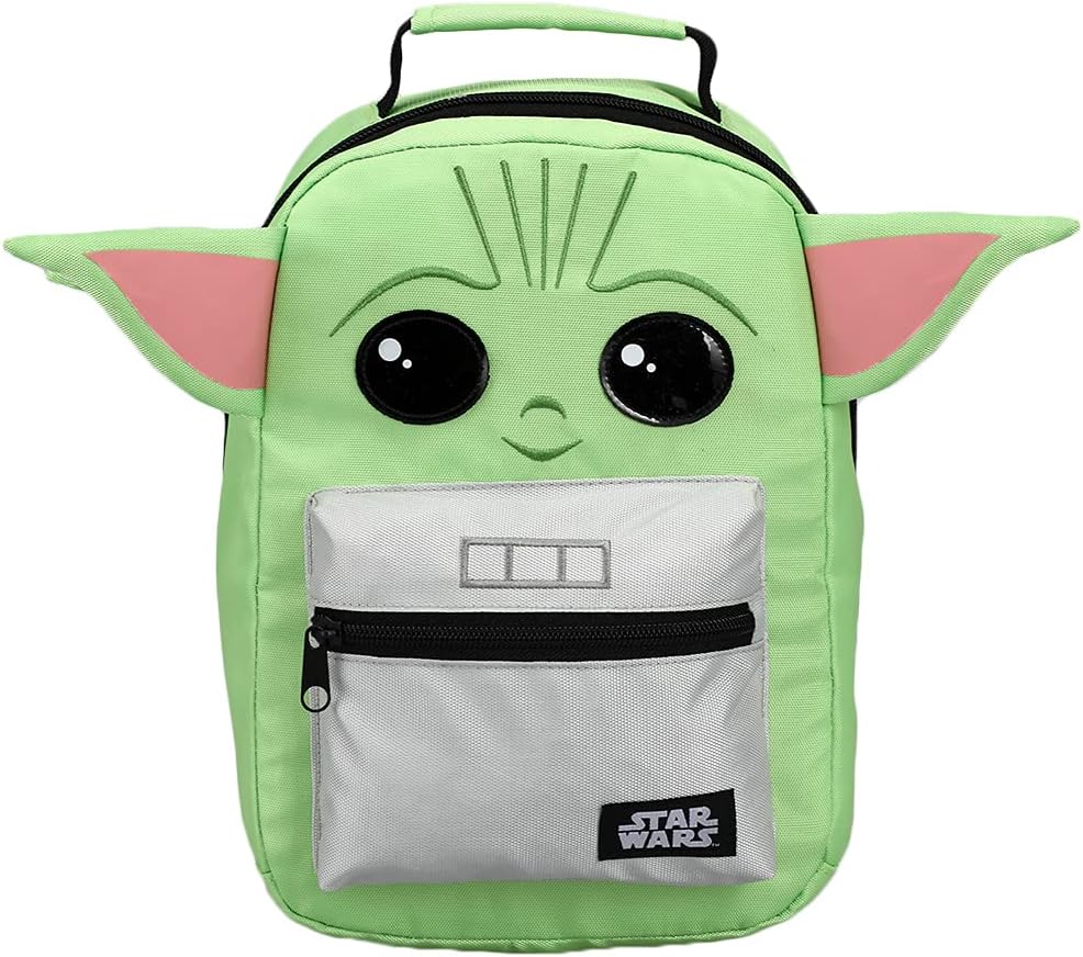 Bioworld Star Wars Grogu Character Insulated Lunchbox