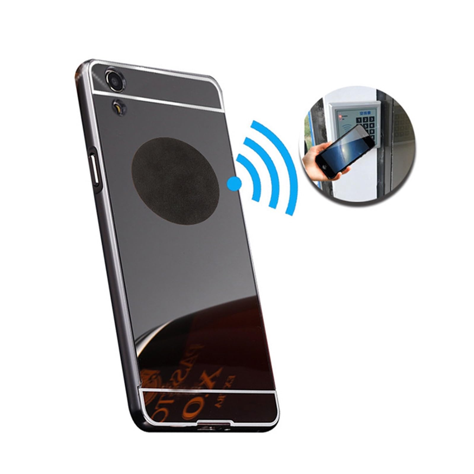 MIELEU RFID 125KHz T5577 Rewritable Sticker Keytag Anti Metal Interference Label Writable Key Token Tag Card Duplicate Clone(10pcs)