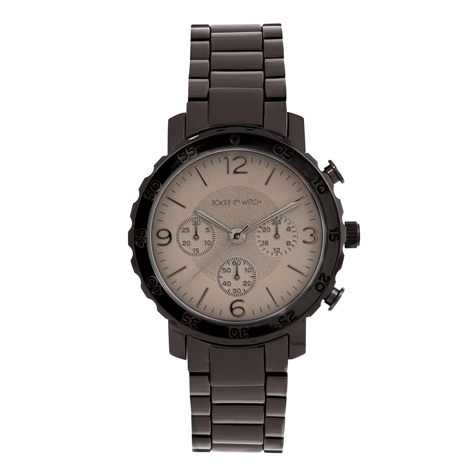 Joker & Witch Stainless Steel Taye Taupe Dial Gun Metal Alloy Analogue Watch For Women, Black Band (B0C5MW7NQG) Amazon Price History, Amazon Price Tracker