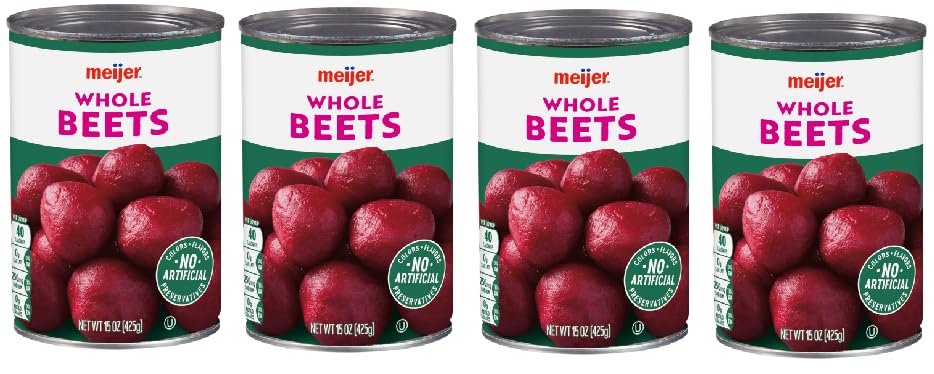 Whole Beets (Pack Of 4 Cans) 15 oz.