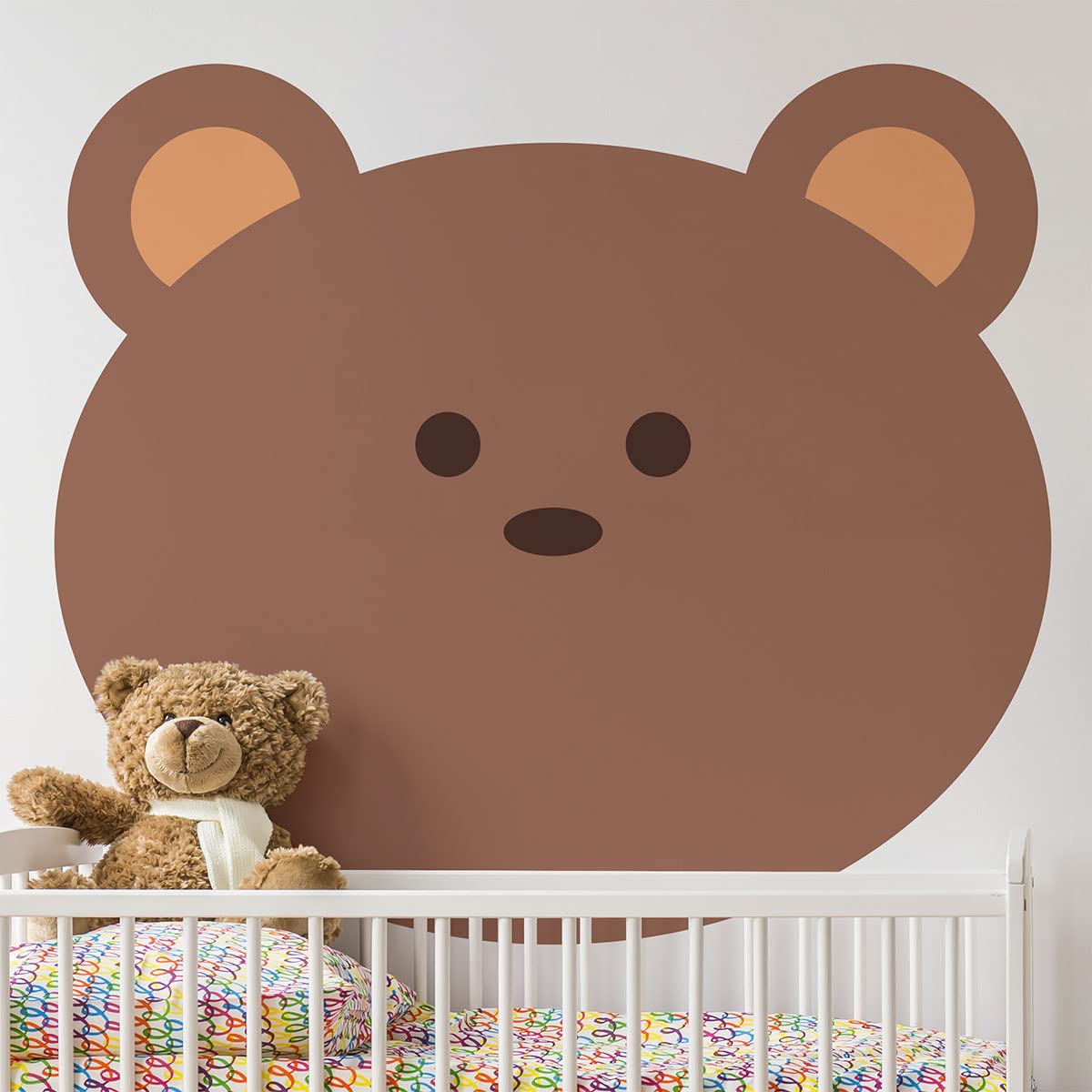 Ambiance Sticker Orset Non-Woven Wallpaper Giant Frescoes Pre-Pasted Decorative Label H 115 x L 120 cm