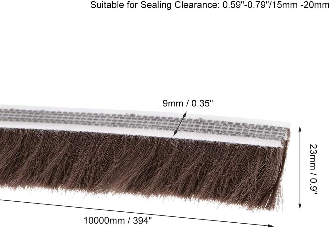 MACHSWON Brush Weather Stripping, 10M / 32.81Ft - Image 2