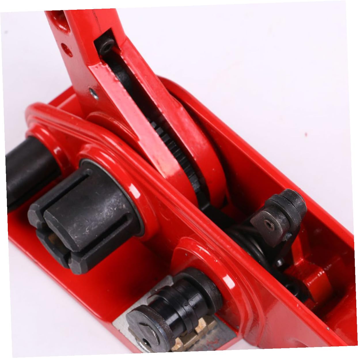 BESTYASH Manuale Tenditore per Reggetta in Plastica Rosso Reggiatrice Resistente per Imballaggi Domestici Ufficio e Scuola Leggera e Facile da Usare Durata Prolungata