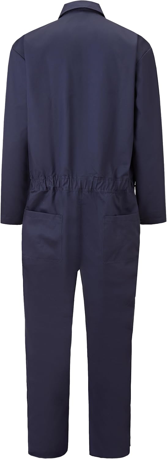 FR Coveralls Men 100% Cotton Flame Resistant Work Coverall | 7oz NFPA 2112 HRC2 Hi Vis FR coveralls for men. Ideal welding suit or mechanic coveralls for oil, and electrical work