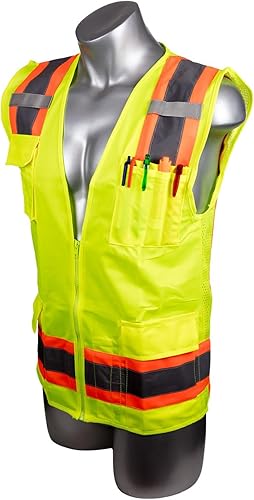 Miniatura 2 de Chaleco de seguridad amarillo de alta visibilidad de Malta Dynamics