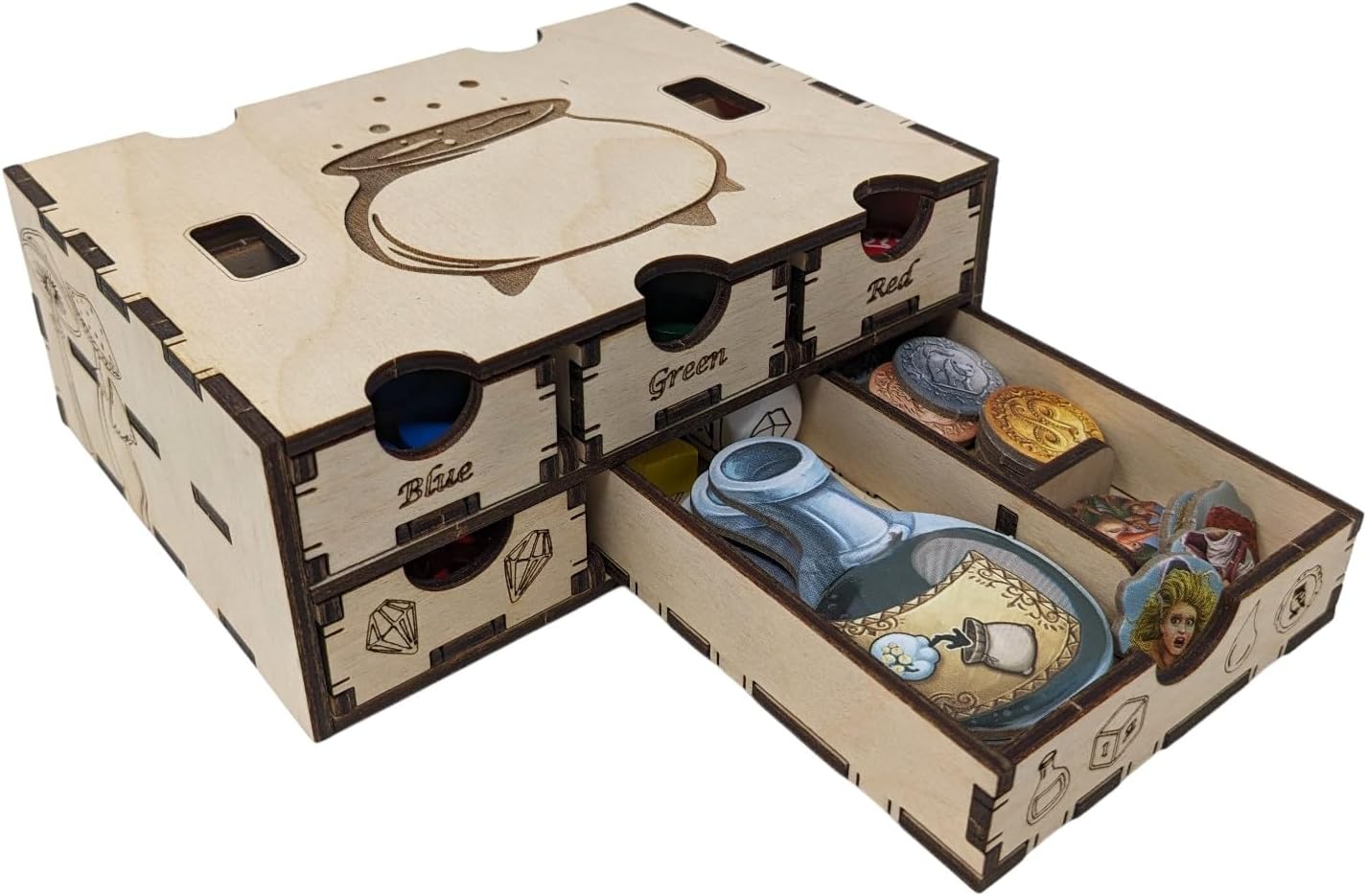 Game Organizer for The Quacks of Quedlinburg