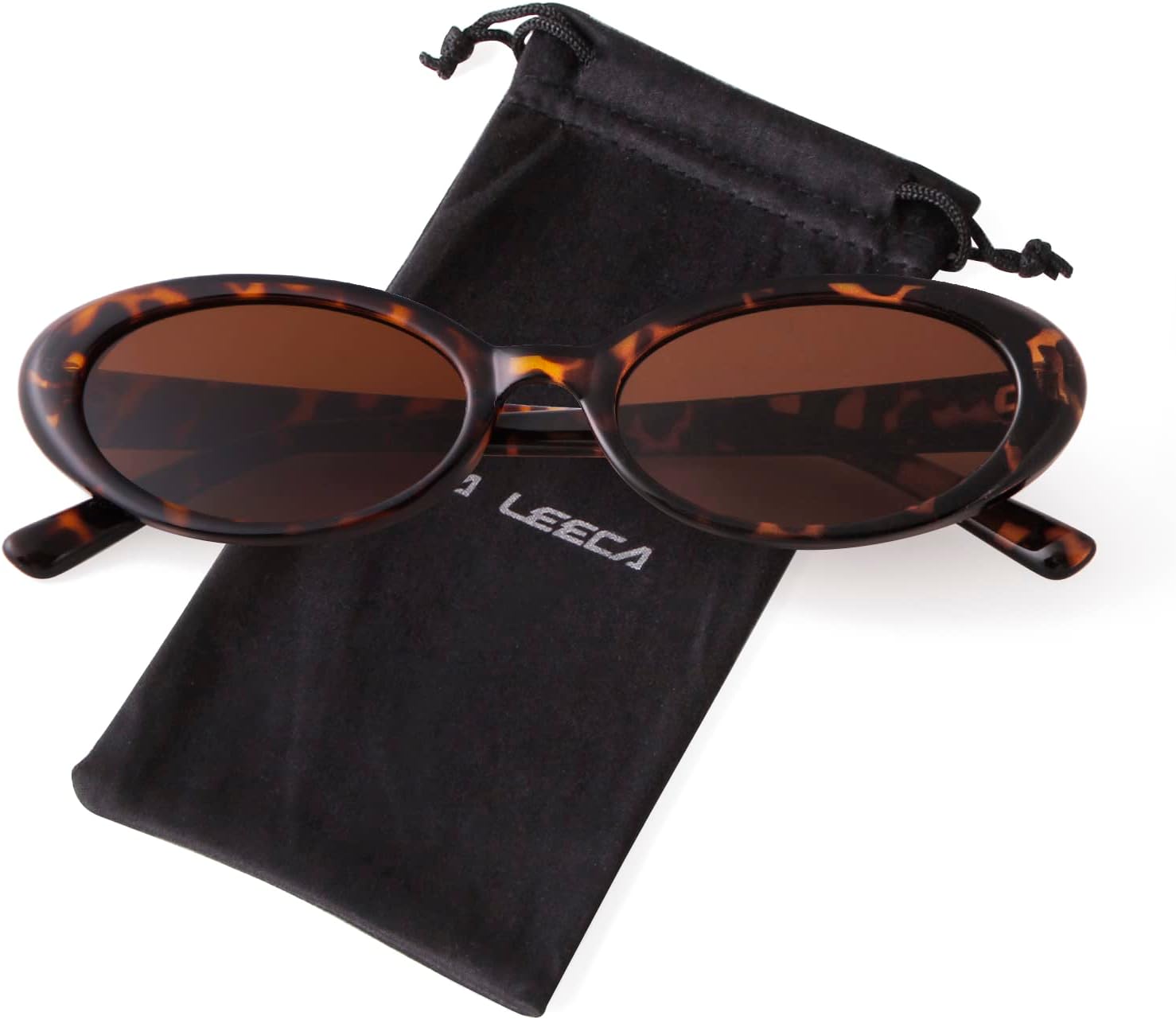 Retro Oval Sunglasses for Women, 90s Small Y2K Vintage Narrow Sun Glasses image 5