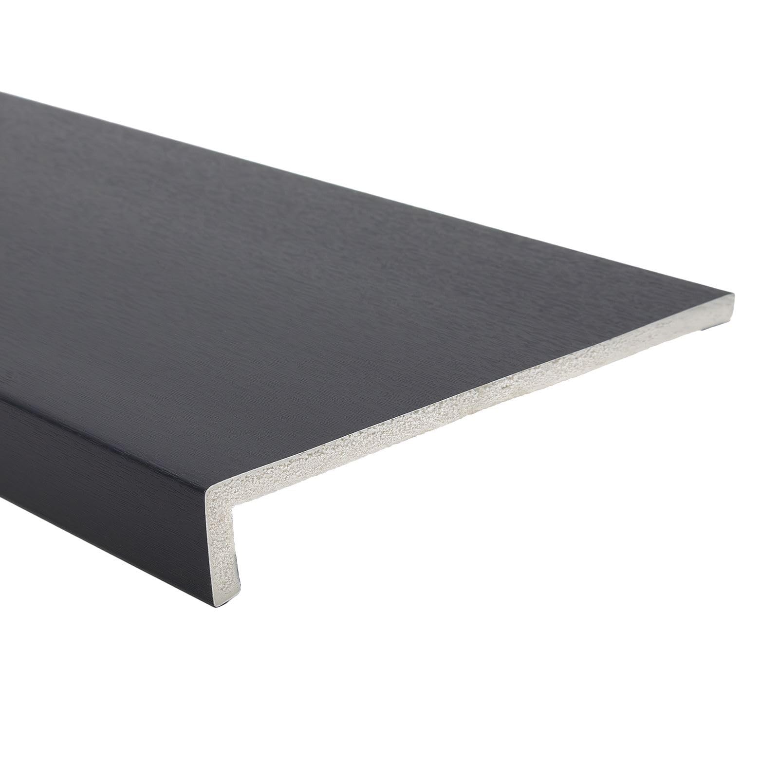Truly Pvc Limited Anthracite Grey Window Board Capping Cover (1.25M) - 225Mm