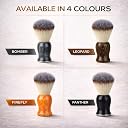 RUBAB MEN Luxuriously Soft Shaving Brush for Men | Leopard Edition gallery image