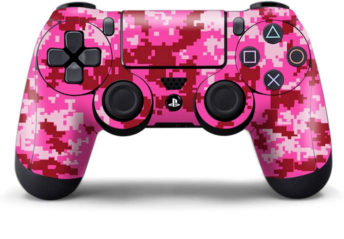 Elton PS4 Controller Designer 3M Skin for Sony PlayStation 4 DualShock Wireless Controller - Digicamo Pink, Skin for One Controller Only (B06XRG92VH) Amazon Price History, Amazon Price Tracker