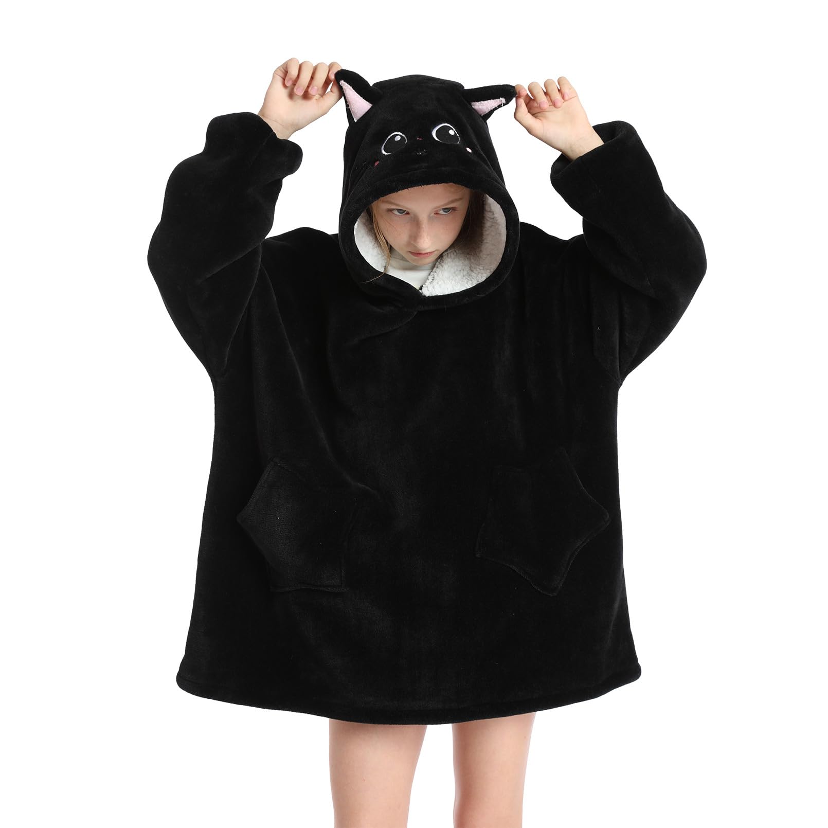 Wearable Blanket Kids LazyOne Wearable Hooded Blanket For Kids