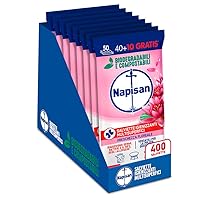 Napisan Salviette Igienizzanti Multisuperfici Freschezza Floreale