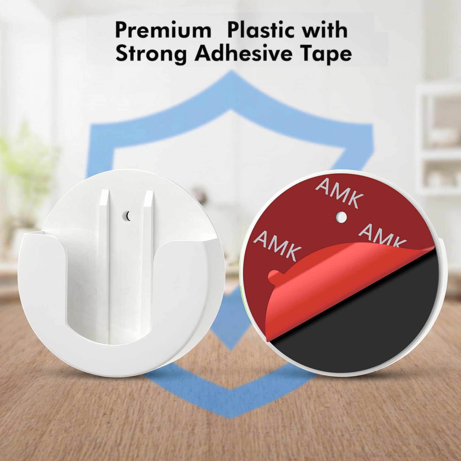 Soporte Adhesivo Reutilizable De PVC Con Rosca De 1/4", Para Cámaras, Móviles Y Tabletas, Sin Taladros, Rotación 360°