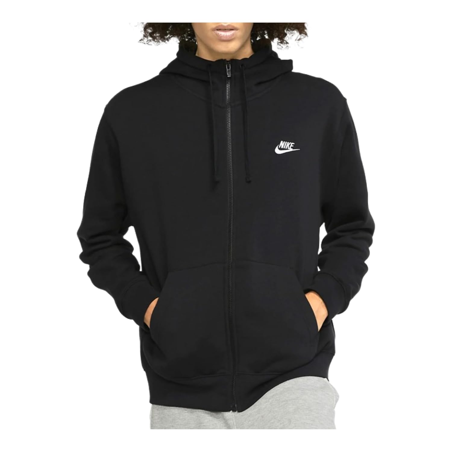 Nike Mens Sportswear Club Fleece Full Zip Hoodie