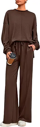 BTFBM Women Fall Fashion 2025 2 Piece Outfits Sweatsuit Set Jogger Sweatpants Matching Lounge Sets Airport Tracksuit