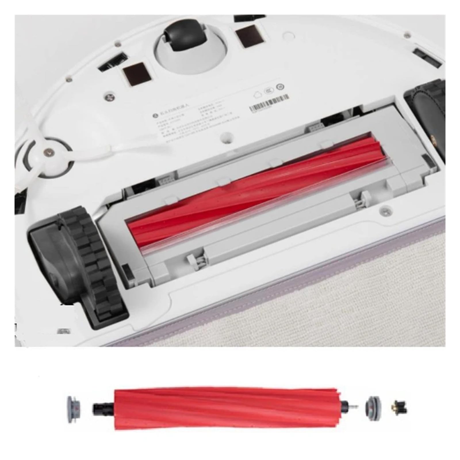 Kit de Cepillo Principal y Cubierta Compatible con Roborock S7 Maxv Ultra