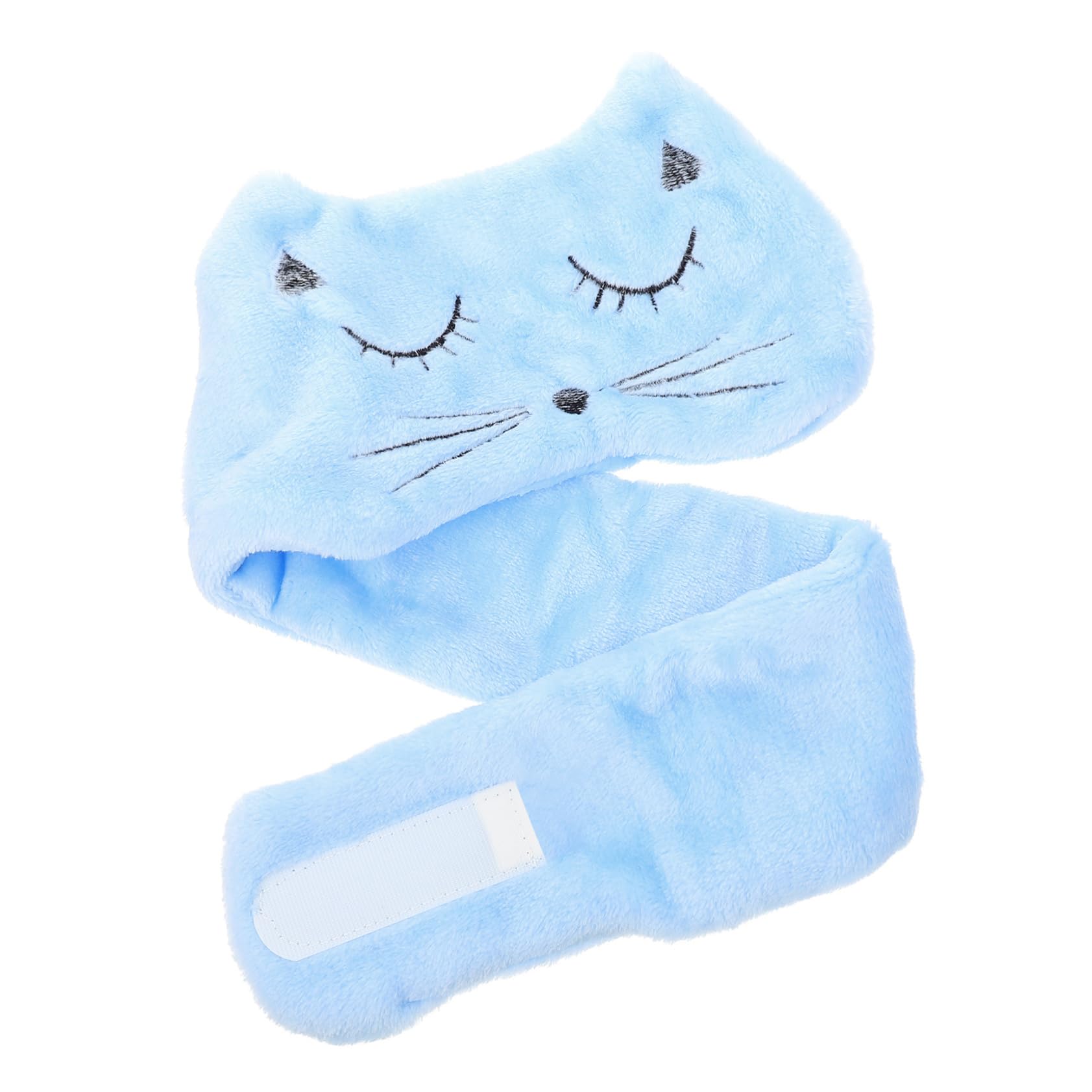 Generic 1pc Confinement Hat Turban Hat Spa Towels for Facial Makeup Hair Tying Hairband Soft Coral Fleece Head Wraps Face Washing Hairband Yoga Towel Headband Flannel Elasticity