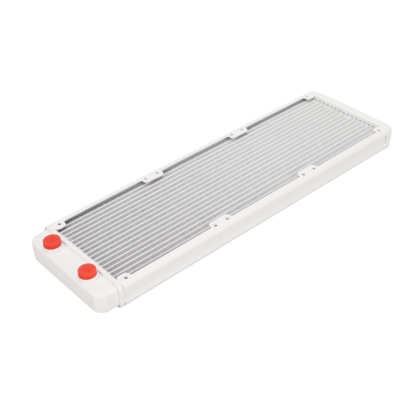 Fabater 18 Rur Chłodnica Wodna 399x119x27mm Wymiennik Ciepła ze Stopu Aluminium G1/4 Gwint PC CPU Chłodnica Cieczy do Komputera, Lasera, Chłodzenia Przemysłowego