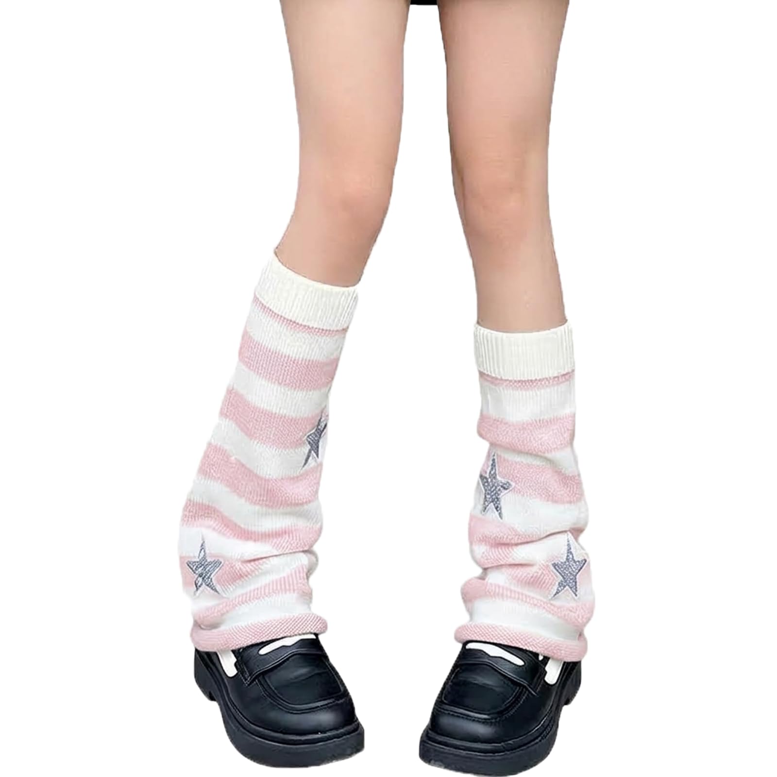 Sexybody Women's Leg Warmers Fashion Knit Warmers Long Socks Cute Y2K Kawaii Japanese Lolita Harajuku Accessories for Girls