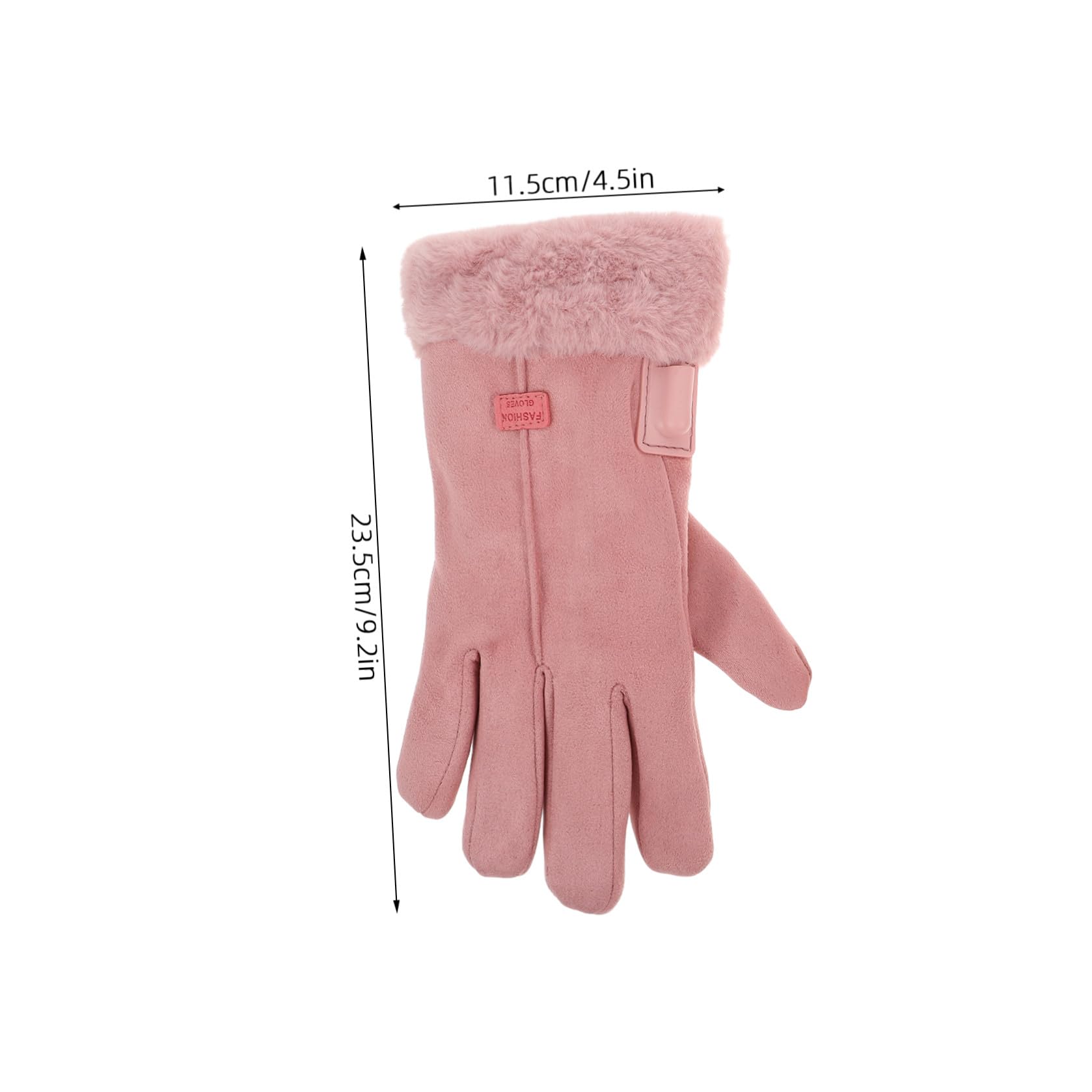 Guanti Termici Donna Invernali per Ciclismo Tecnologia Avanzata di Riscaldamento e Materiale in Tessuto e Pile Corallo Rosa per Resistenza al Freddo e Comfort Outdoor