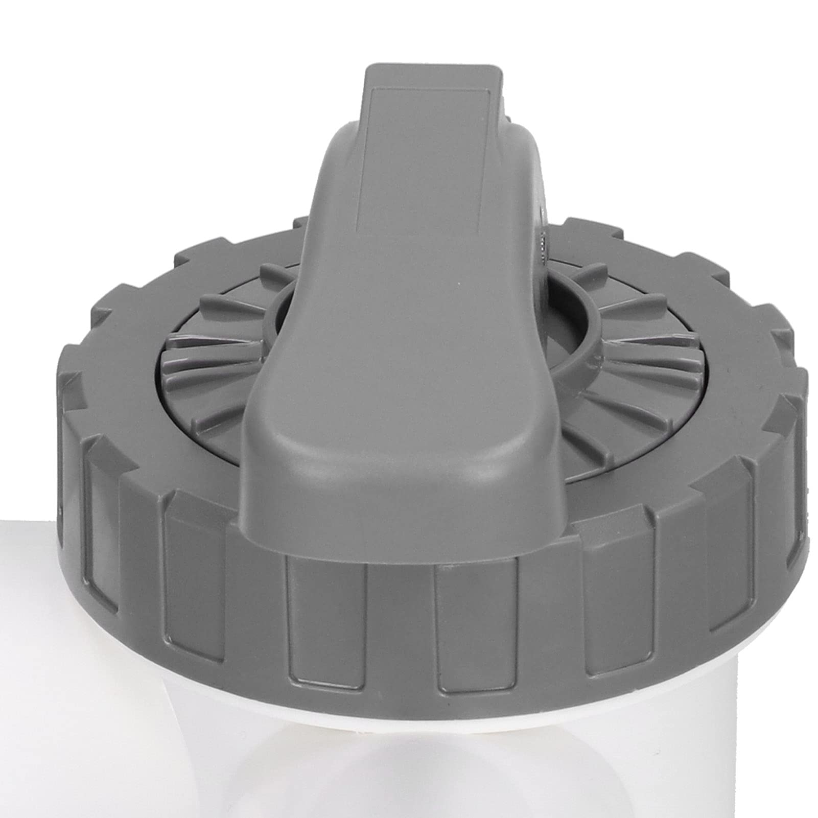 Generic Valvola del Deviatore, Adattatore di Scarico della Piscina Valvola a 3 Vie della Piscina, Divertimento per per, Sostituzione della della con in PVC di Design a Slot per Piscine e Spa (V40-3A)
