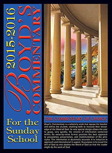 2015-2016 Boyd's Commentary (Sunday School)