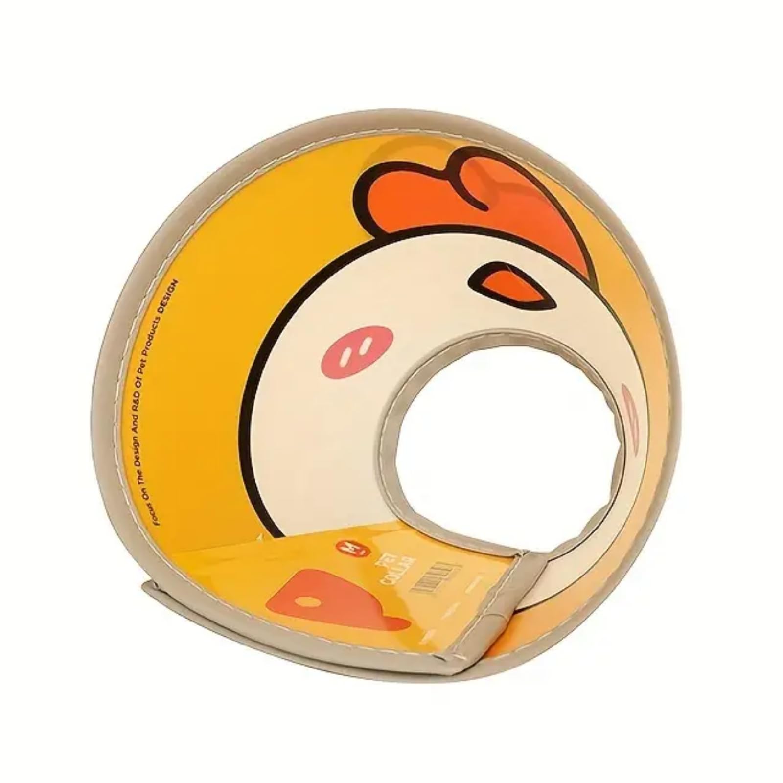 Emily Pets Pet Recovery Collars for Dogs and Cats, Adjustable Anti-Lick Collar, Waterproof, Cartoon Pattern, Ultra-Light Fixing Strip, Prevents Licking After One (Yellow, Small) (B0CWDDSGPW) Amazon Price History, Amazon Price Tracker
